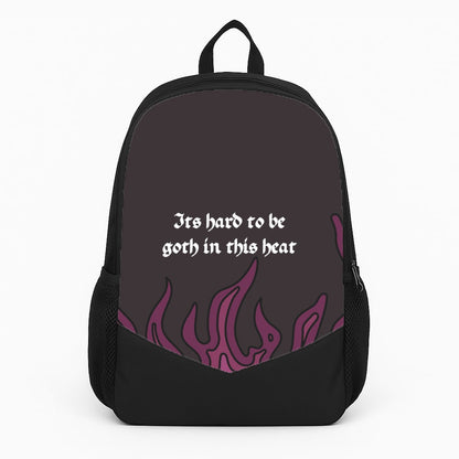 It's Hard To Be Goth In This Heat Backpack