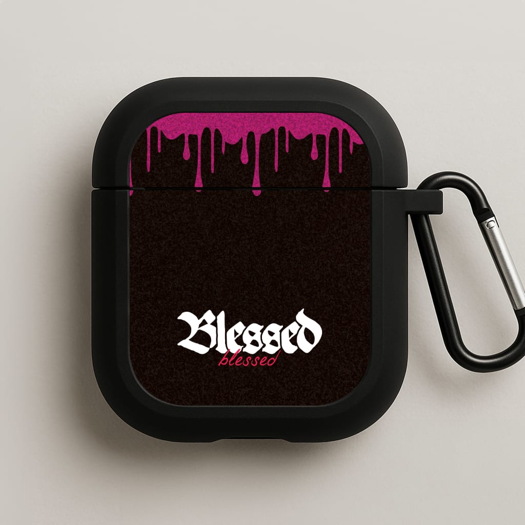 Glitter Blessed AirPods Case