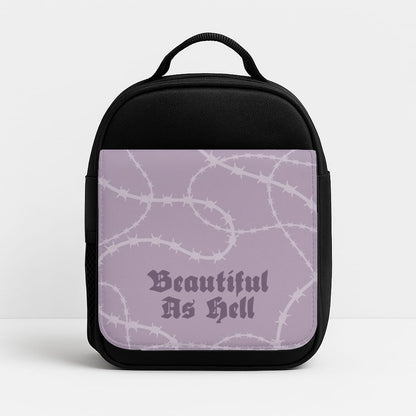 Beautiful As Hell Pattern Lunchbox