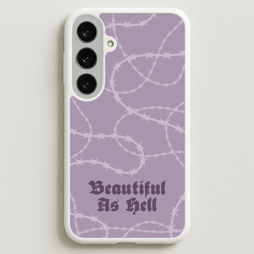 Beautiful As Hell Pattern Phone Case for Galaxy S25FE
