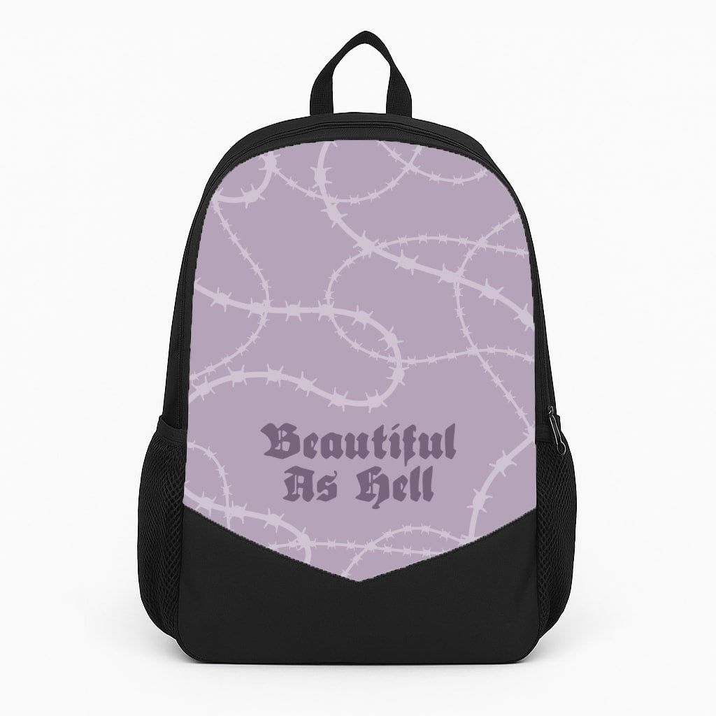 Beautiful As Hell Pattern Backpack