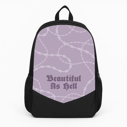 Beautiful As Hell Pattern Backpack