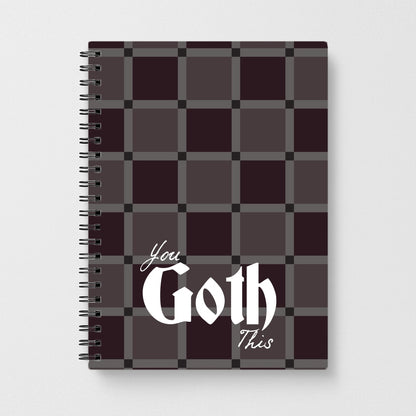 You Goth This Tartan Notebook