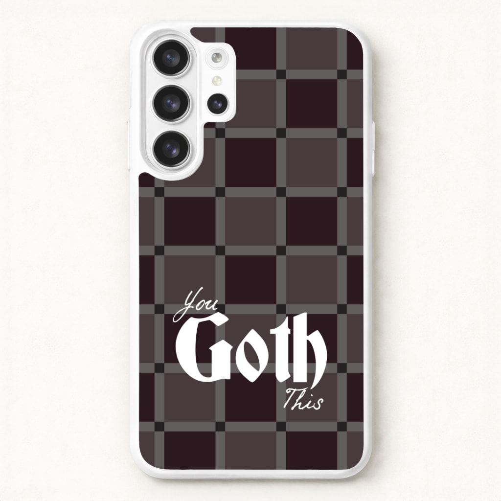 You Goth This Tartan Phone Case for Galaxy S26 Ultra