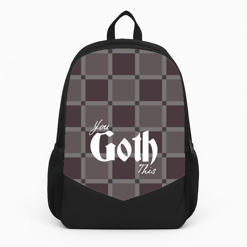 You Goth This Tartan Backpack