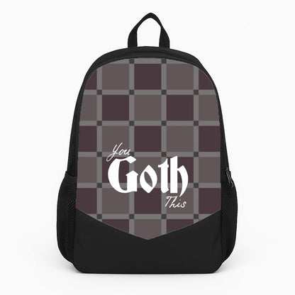 You Goth This Tartan Backpack