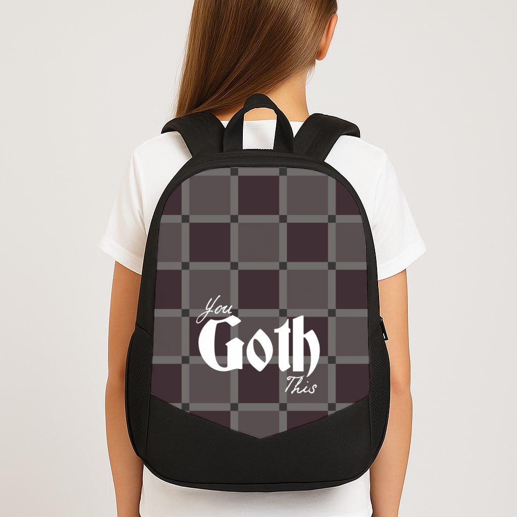 You Goth This Tartan Backpack