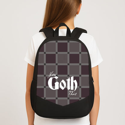 You Goth This Tartan Backpack