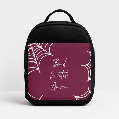 Bad Witch Aura Spider Webs Lunchbox