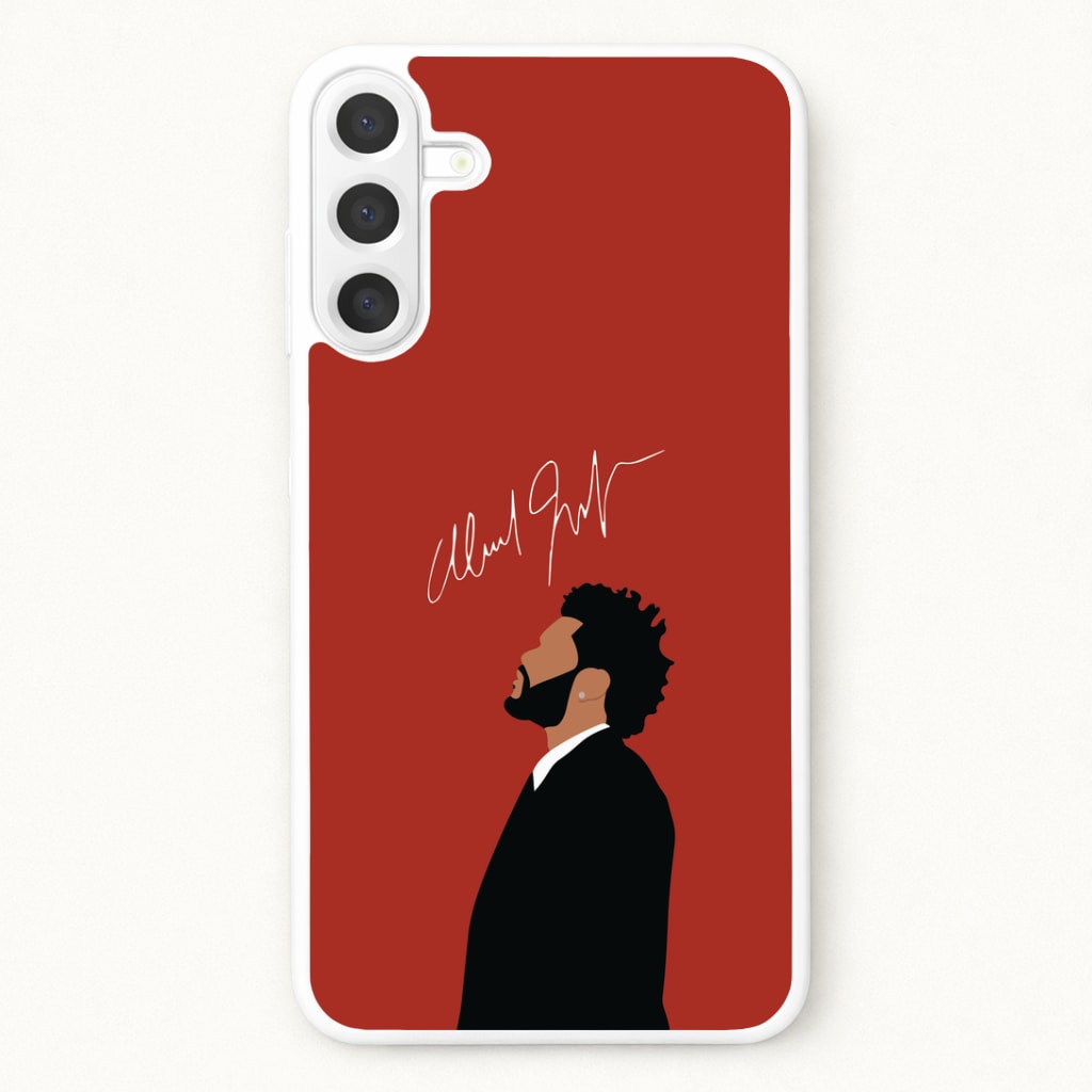 Canadian Singer Signature Phone Case for Galaxy A57