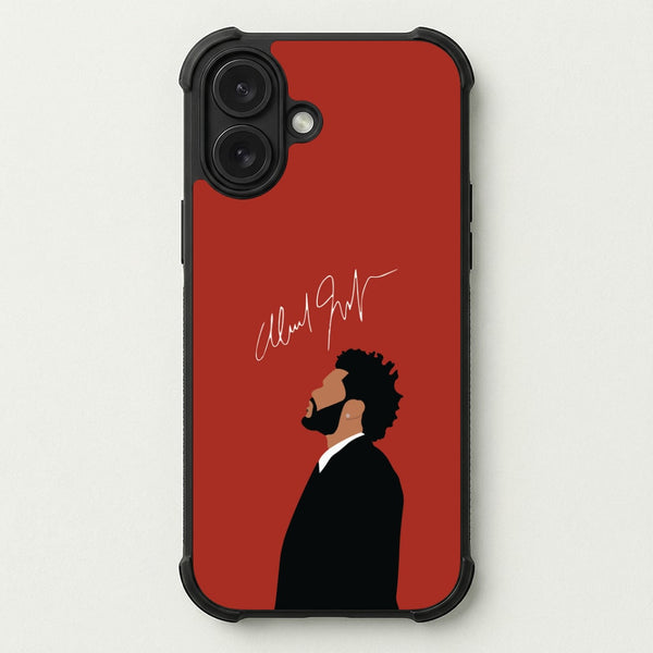 Canadian Singer Signature Phone Case — Bumper case