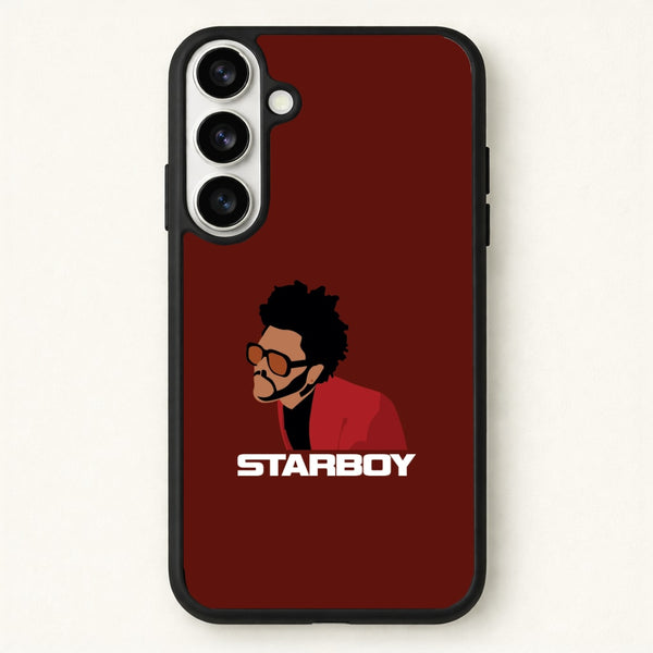 Starboy Singer Title Phone Case for Galaxy S26