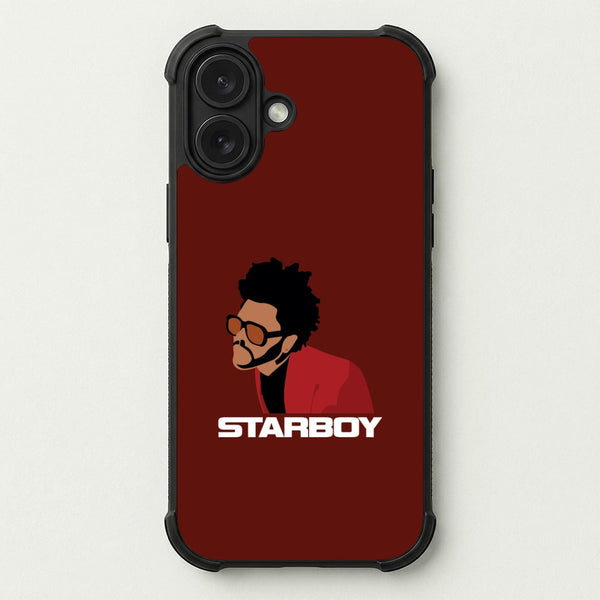 Starboy Singer Title Phone Case — Bumper case