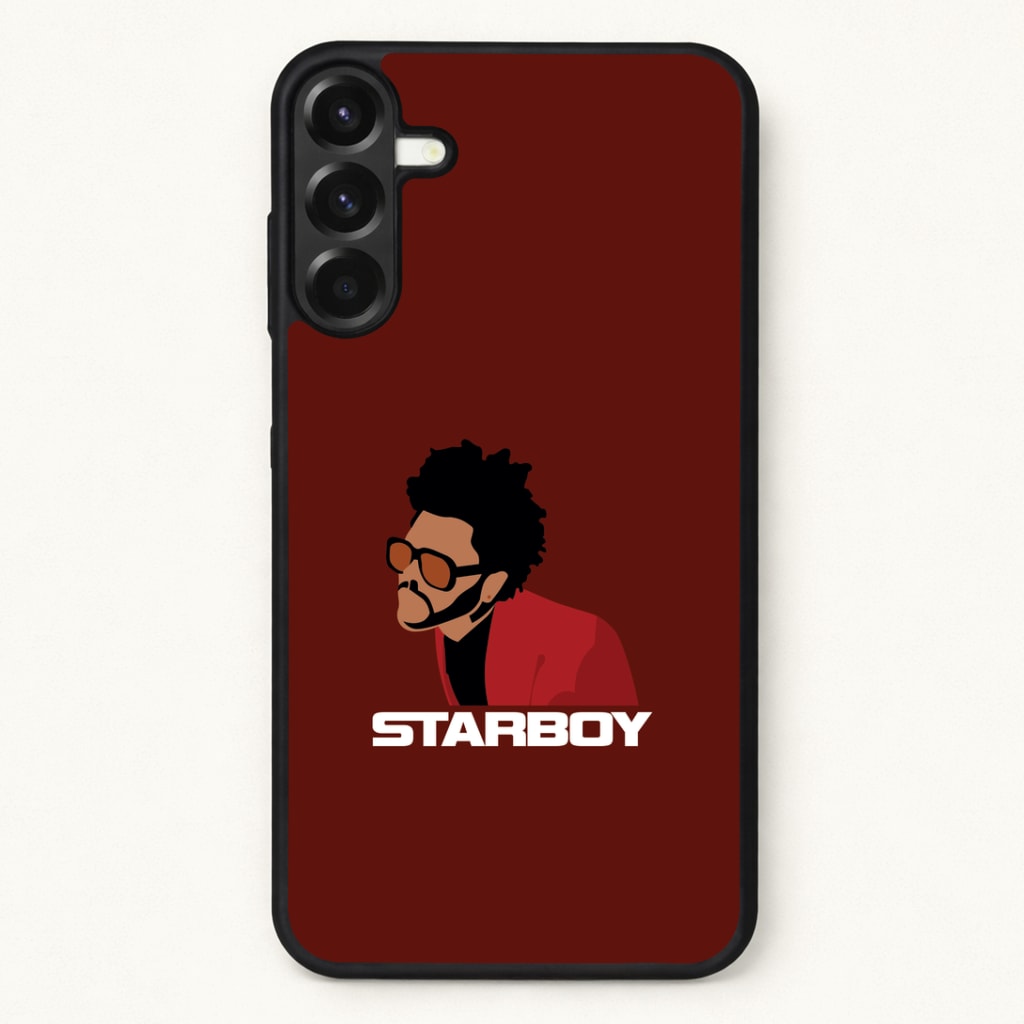 Starboy Singer Title Phone Case for Galaxy A17