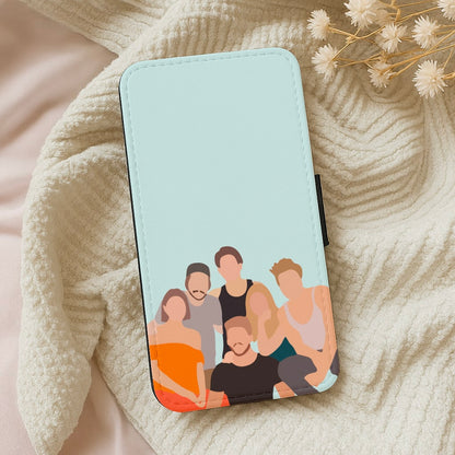 Teen Wolf Cast  Wallet Phone Case