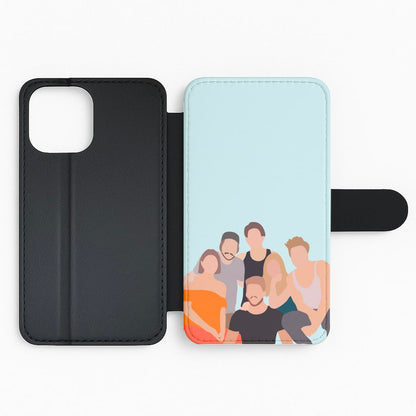 Teen Wolf Cast  Flip Phone Case