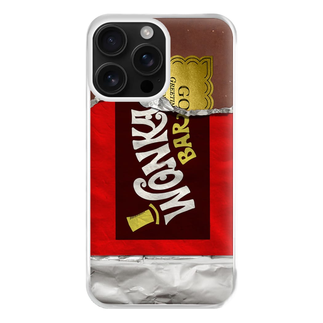 Wonka Bar Golden Ticket Phone Case