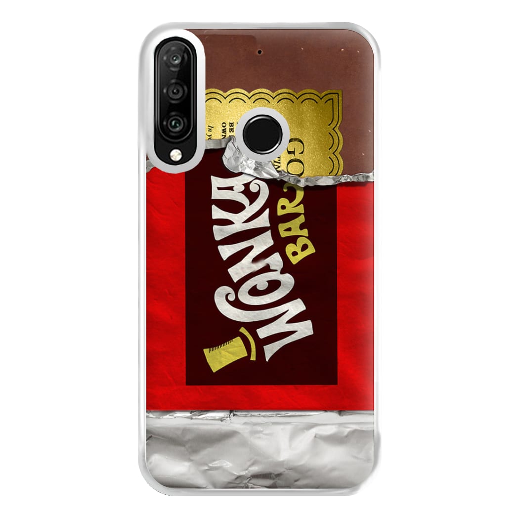 Wonka Bar Golden Ticket Phone Case for Huawei P30 Lite