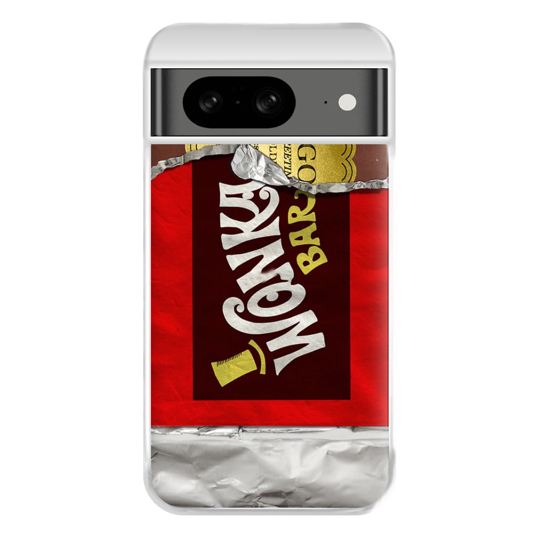 Wonka Bar Golden Ticket Phone Case for Google Pixel 8