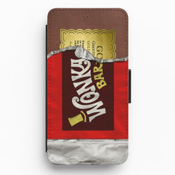 Wonka Bar Golden Ticket Flip / Wallet Phone Case