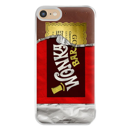 Wonka Bar Golden Ticket Phone Case for iPhone 6 / 7 / 8 / SE