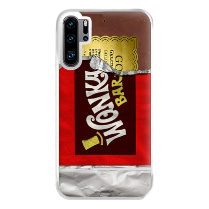 Wonka Bar Golden Ticket Phone Case for Huawei P30 Pro