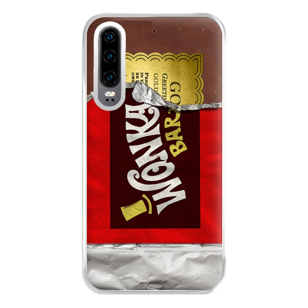 Wonka Bar Golden Ticket Phone Case for Huawei P30