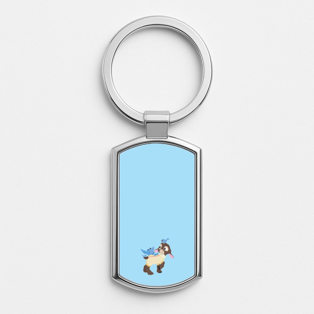 Valentino Cute - Wish Silver Keyring