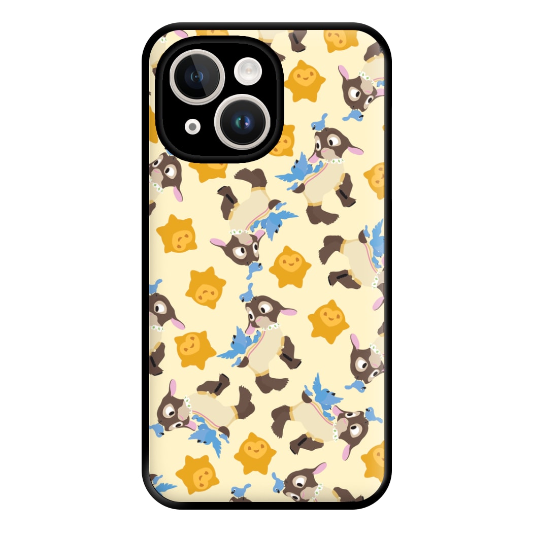 Wish Pattern Phone Case for iPhone 14 Plus