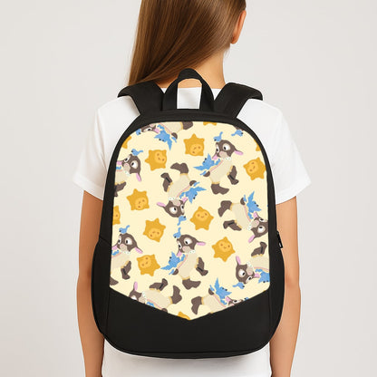 Wish Pattern Large School Bag