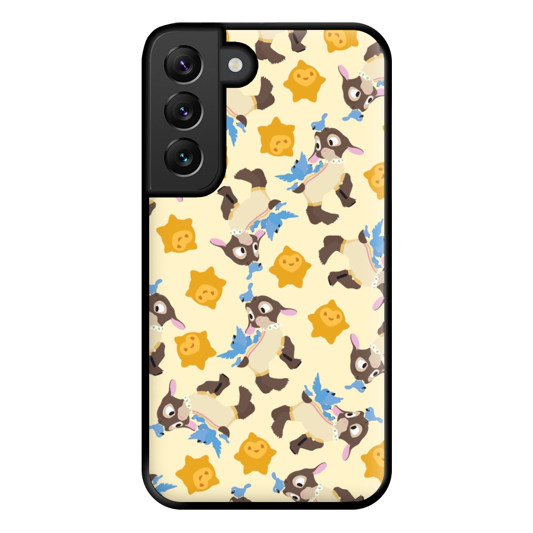 Wish Pattern Phone Case for Galaxy S22 Plus