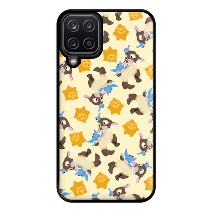 Wish Pattern Phone Case for Galaxy A12