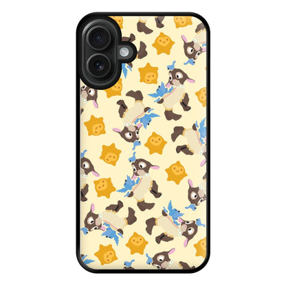 Wish Pattern Phone Case for iPhone 16 Plus