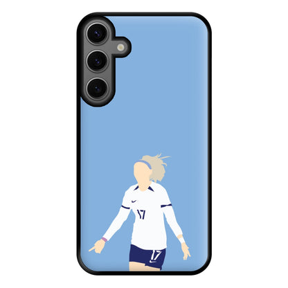 Kelly - Womens World Cup Phone Case for Galaxy S23FE