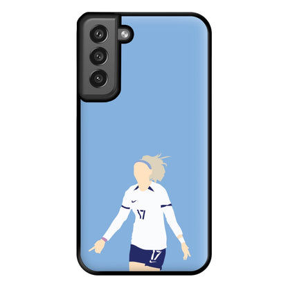 Kelly - Womens World Cup Phone Case for Galaxy S21FE