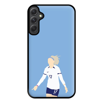 Kelly - Womens World Cup Phone Case for Galaxy A34