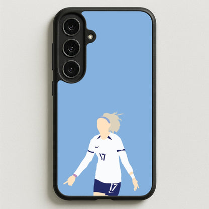 Kelly - Womens World Cup Phone Case for Galaxy S25FE