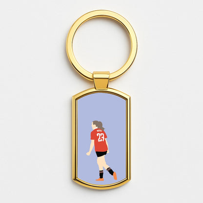 Russo - Womens World Cup Gold Keyring