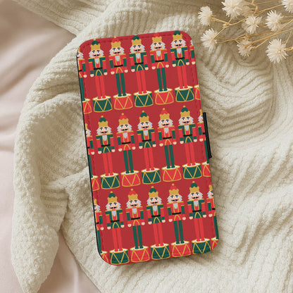 Nutcracker - Christmas Patterns Wallet Phone Case