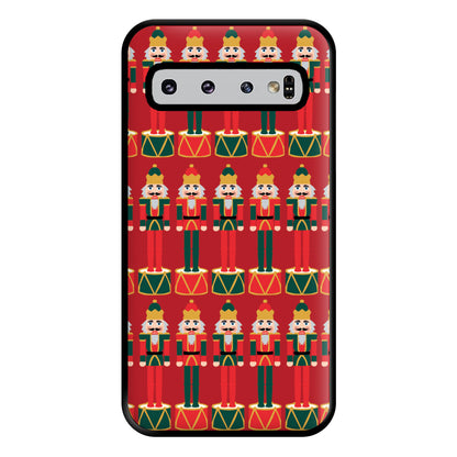 Nutcracker - Christmas Patterns Phone Case for Galaxy S10 Plus