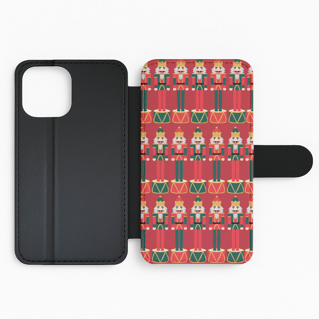 Nutcracker - Christmas Patterns Flip Phone Case