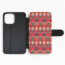 Nutcracker - Christmas Patterns Flip Phone Case