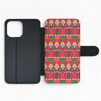 Nutcracker - Christmas Patterns Flip Phone Case