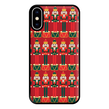 Nutcracker - Christmas Patterns Phone Case for iPhone XS Max