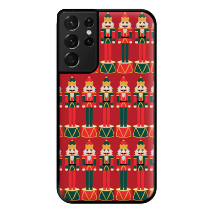 Nutcracker - Christmas Patterns Phone Case for Galaxy S21 Ultra