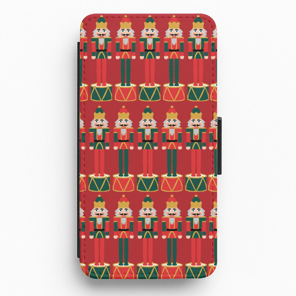 Nutcracker - Christmas Patterns Flip / Wallet Phone Case