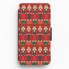 Nutcracker - Christmas Patterns Flip / Wallet Phone Case