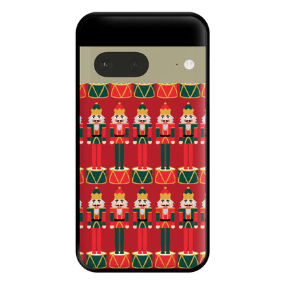 Nutcracker - Christmas Patterns Phone Case for Google Pixel 7a