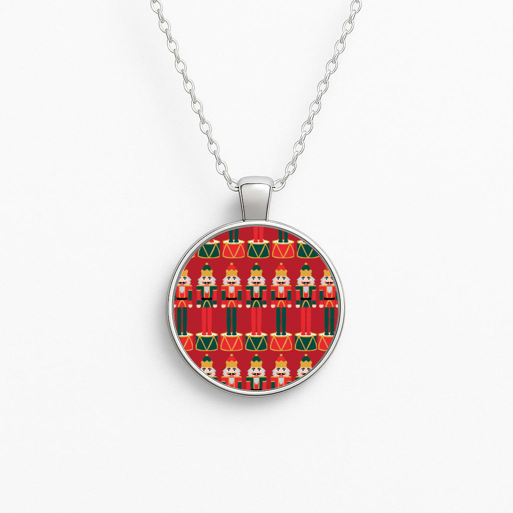 Nutcracker - Christmas Patterns Necklace