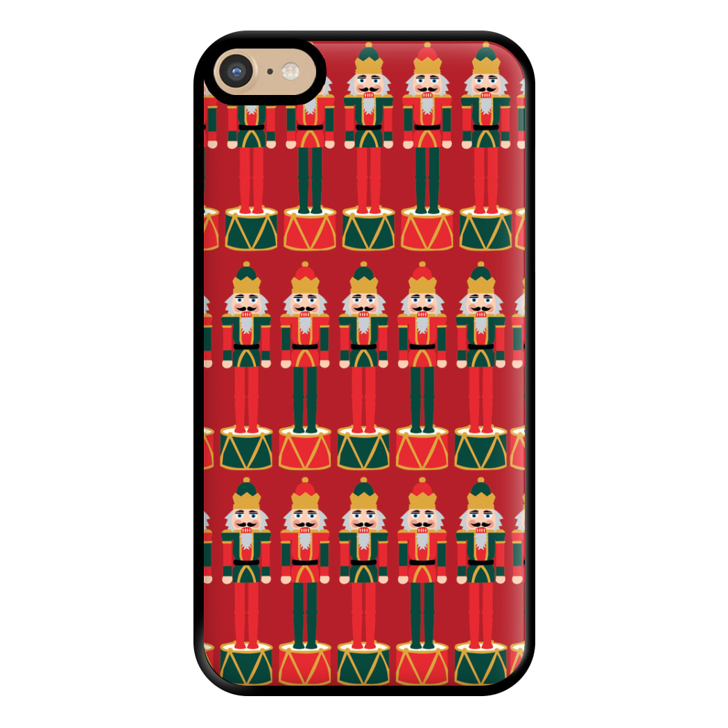 Nutcracker - Christmas Patterns Phone Case for iPhone 6 Plus / 7 Plus / 8 Plus